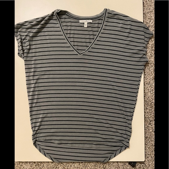 Express London Tee Olive Stripe XS - Picture 2 of 4